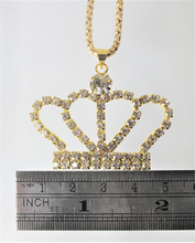 Load image into Gallery viewer, Crown, Princess, Queen Necklace,