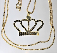 Load image into Gallery viewer, Crown, Princess, Queen Necklace,