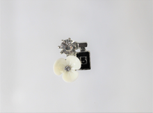 Load image into Gallery viewer, Flower Charm, 5, Rhinestone Charm, Five