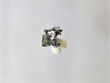 Load image into Gallery viewer, Flower Charm, 5, Rhinestone Charm, Five