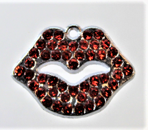 Load image into Gallery viewer, Lips, Red Lips Charms