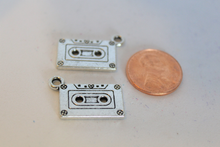 Load image into Gallery viewer, Cassette Charms, Retro Charm