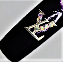Load image into Gallery viewer, Nail Charms, Medium, AB Crystals