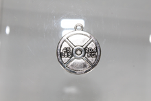 Load image into Gallery viewer, 45 Pound Weight Lifting Plate Charm,