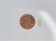 Load image into Gallery viewer, Nail Charms, CZ Rhinestone, Dollar, Money, $