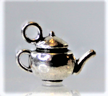Load image into Gallery viewer, Teapot Charms, Tiny Teakettle, Coffee Pot