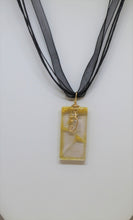 Load image into Gallery viewer, Crystal Clear Glass Necklace, Unique Handmade Gift