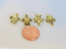 Load image into Gallery viewer, Turtle, Tiny Sea Turtle Charms, Sea Turtle, Tortoise