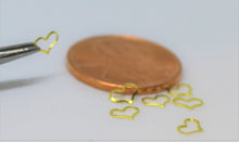 Load image into Gallery viewer, Nail Rivets, Heart - 10 Rivets for 99 cents