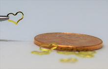 Load image into Gallery viewer, Nail Rivets, Heart - 10 Rivets for 99 cents