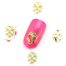 Load image into Gallery viewer, Skulls, Skull Nail Charm, Halloween