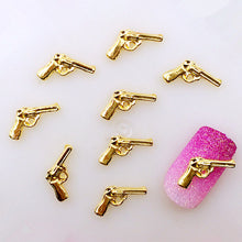 Load image into Gallery viewer, Nail Charms, Gun