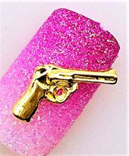 Load image into Gallery viewer, Nail Charms, Gun