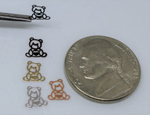 Load image into Gallery viewer, Nail Decals, Teddy Bear - 10 Decals for 99 cents