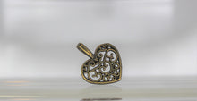 Load image into Gallery viewer, Heart, Paisley heart, Filigree heart charms