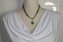 Load image into Gallery viewer, Green, Green Glass Necklace, Chartreuse, Unique Handmade Gift