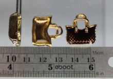 Load image into Gallery viewer, Purse, Purse Charms, Pink, Tan, Purple, Red or Black