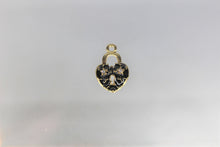 Load image into Gallery viewer, Lock, Heart, Rhinestone