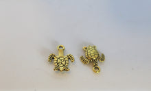 Load image into Gallery viewer, Turtle, Tiny Sea Turtle Charms, Sea Turtle, Tortoise