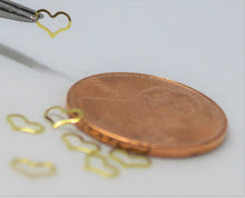 Load image into Gallery viewer, Nail Rivets, Heart - 10 Rivets for 99 cents