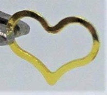 Load image into Gallery viewer, Nail Rivets, Heart - 10 Rivets for 99 cents