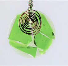 Load image into Gallery viewer, Green, Green Glass Necklace, Chartreuse, Unique Handmade Gift