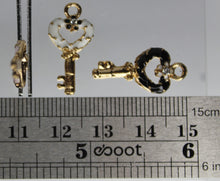 Load image into Gallery viewer, Keys, Key Heart Charms