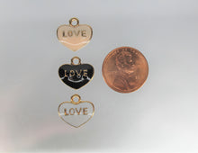Load image into Gallery viewer, Hearts, Love Heart Charms, Heart Love Charms