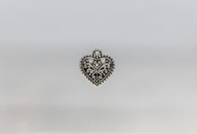 Load image into Gallery viewer, Heart, Paisley heart, Filigree heart charm