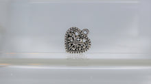Load image into Gallery viewer, Heart, Paisley heart, Filigree heart charm