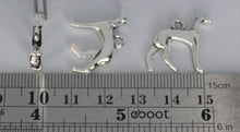 Load image into Gallery viewer, Dog Charm, Greyhound Charms, These charms are double sided and represent the doberman beautifully. Take a look...