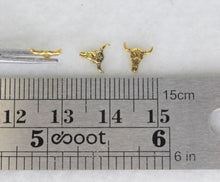 Load image into Gallery viewer, Nail Charms, Bull Skulls