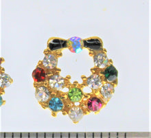 Load image into Gallery viewer, Nail Charms, Christmas Wreath