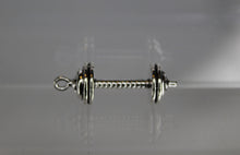 Load image into Gallery viewer, Dumbbell Charms, Plate Dumbbells, Weights