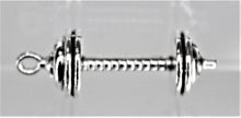 Load image into Gallery viewer, Dumbbell Charms, Plate Dumbbells, Weights