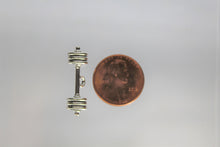 Load image into Gallery viewer, Dumbbell Charms, Plate Dumbbells, Weights