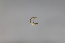 Load image into Gallery viewer, Nail Rivets, Moon - 10 Rivets for 99 cents