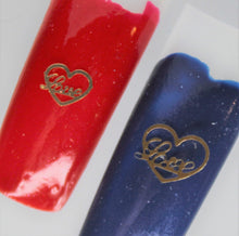 Load image into Gallery viewer, Nail Decals, Love Heart - 10 Decals for 99 cents