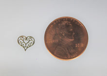 Load image into Gallery viewer, Nail Decals, Heart - 10 Decals for 99 cents