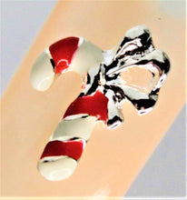 Load image into Gallery viewer, Nail Charms, Candy Cane, Christmas