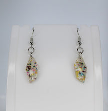 Load image into Gallery viewer, Earrings, Rainbow Polygon Flower Earrings, Unique Handmade Gift
