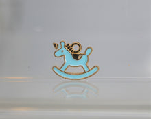 Load image into Gallery viewer, Rocking Horse Charms, Pink, White, Red, Blue, or Black, Unicorns
