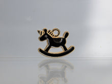 Load image into Gallery viewer, Rocking Horse Charms, Pink, White, Red, Blue, or Black, Unicorns