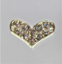 Load image into Gallery viewer, Nail Charms, Heart, Rhinestone