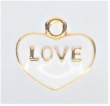 Load image into Gallery viewer, Hearts, Love Heart Charms, Heart Love Charms