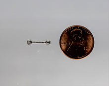 Load image into Gallery viewer, Dumbbell Charms, Tiny Dumbbell Charm, Dumbell