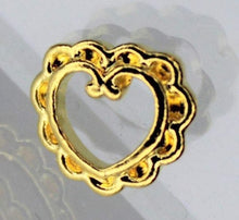 Load image into Gallery viewer, Nail Charms, Heart, Filigree