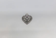 Load image into Gallery viewer, Heart, Paisley heart, Filigree heart charm