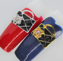 Load image into Gallery viewer, Nail Charms, Purse, Rhinestone