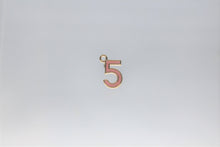 Load image into Gallery viewer, Five Charm, 5, Tiny Fashion Charm
